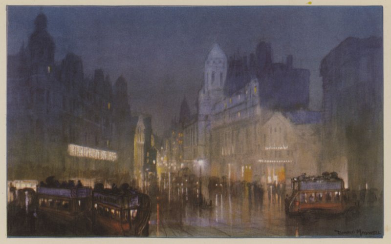 Tottenham Court Roadin Grand Canal tekijältä Donald Maxwell