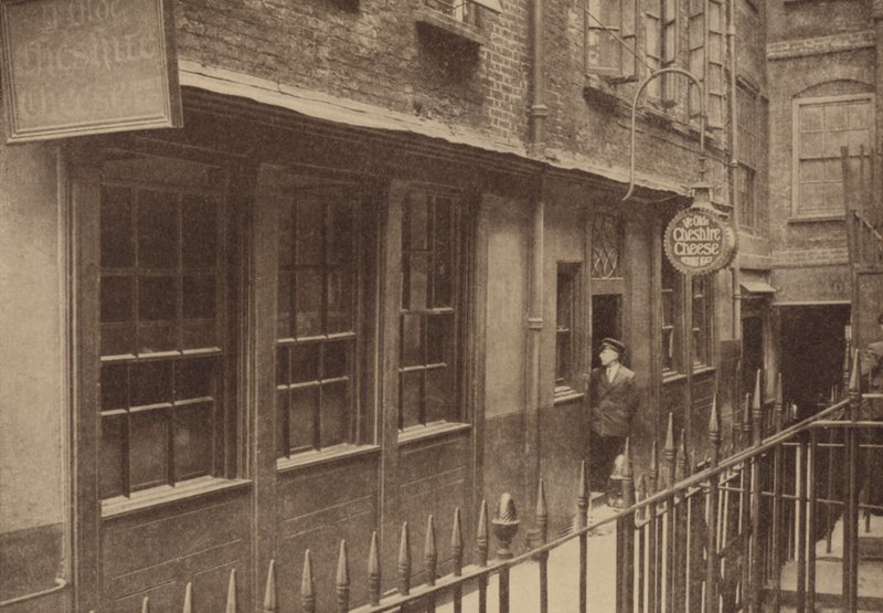Ye Olde Cheshire Cheese Pub (m/w kuva) tekijältä Donald McLeish