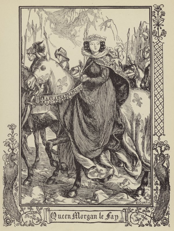 Kuningatar Morgan le Fay tekijältä Dora Curtis