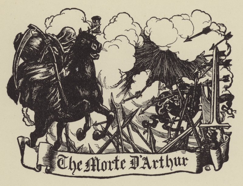 Morte DArthur tekijältä Dora Curtis