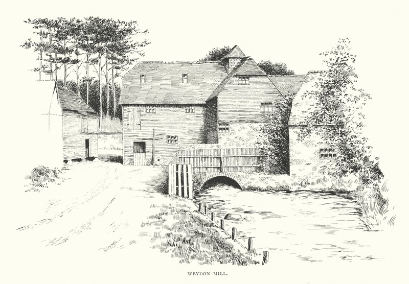 Weydon Mill (litografia) tekijältä Duncan Moul