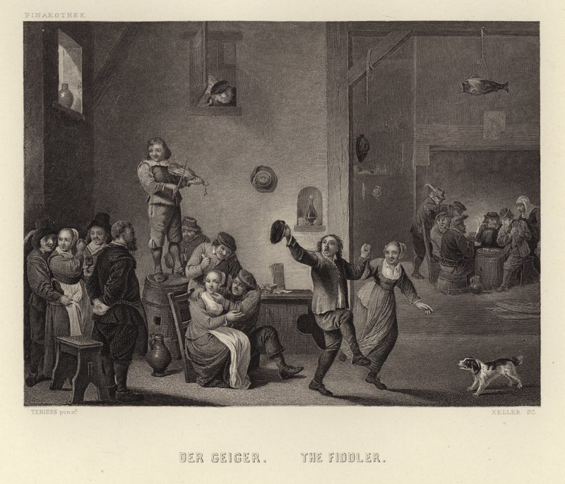 Viulunsoittaja tekijältä Dutch School