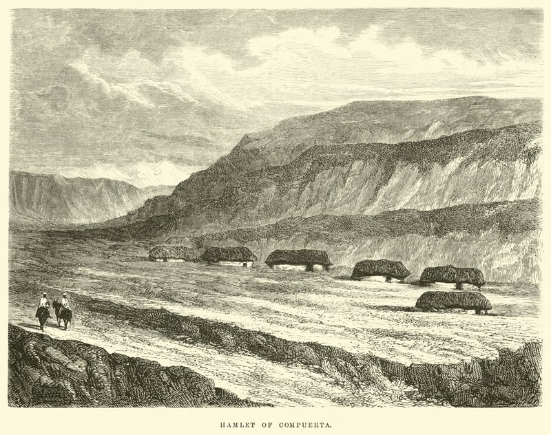 Compuertan Hamlet tekijältä Edouard Riou