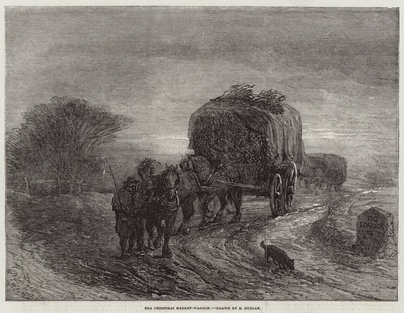 Joulumarkkinat-Waggon tekijältä Edward Duncan