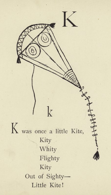 K-kirjain tekijältä Edward Lear