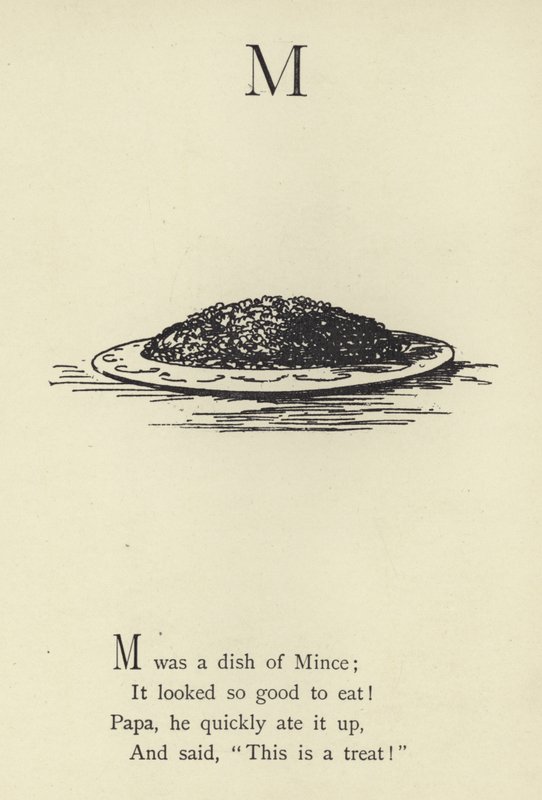 Kirjain M tekijältä Edward Lear
