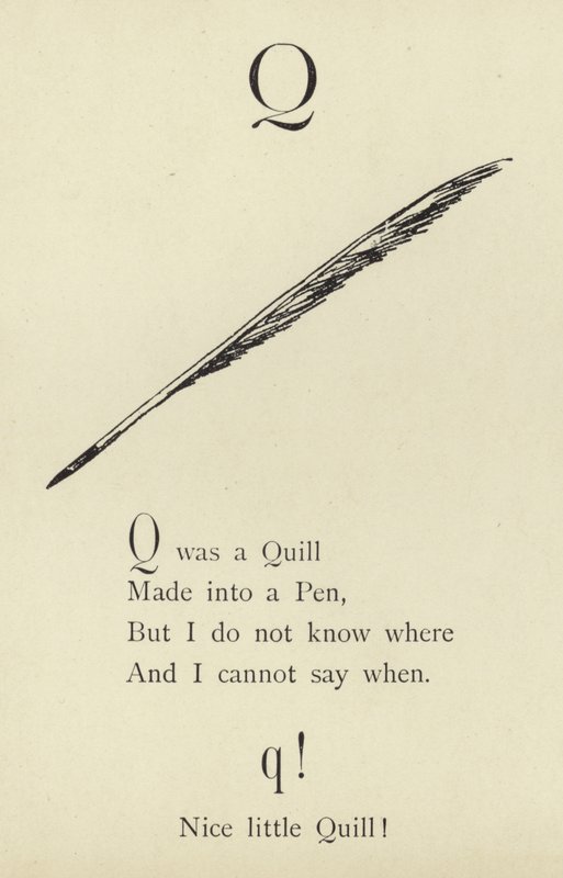 Kirjain Q tekijältä Edward Lear
