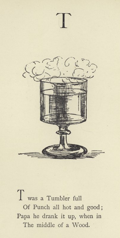 Kirjain T tekijältä Edward Lear