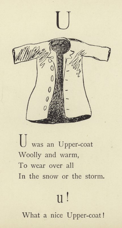 Kirjain U tekijältä Edward Lear