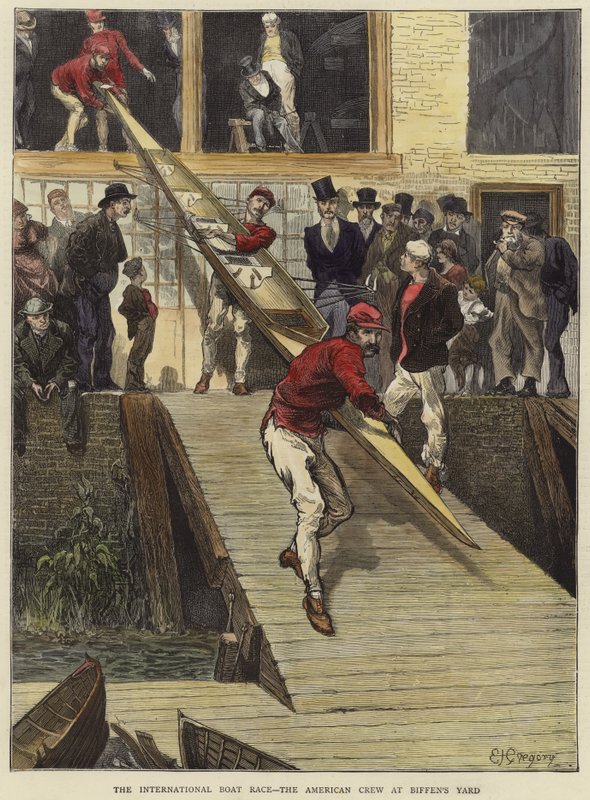 Kansainvälinen venekilpailu tekijältä Edward John Gregory