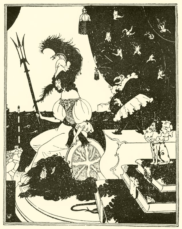 Britannia ja Beardsley tekijältä Edward Tennyson Reed