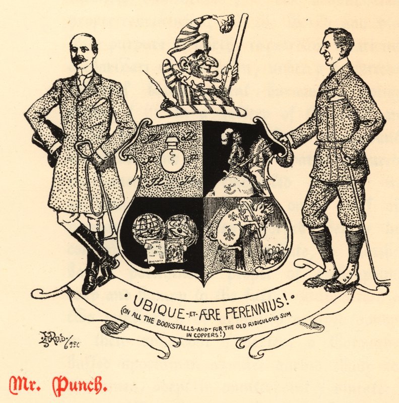 Mr Punch (kaiverrus) tekijältä Edward Tennyson Reed