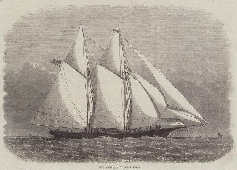 Amerikkalainen huvivene Sappho tekijältä Edwin Weedon