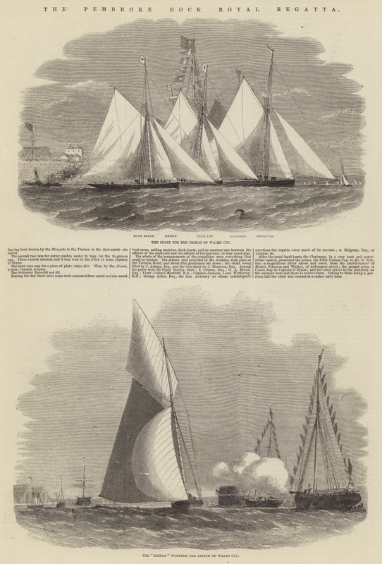 Pembroke Dock Royal Regatta tekijältä Edwin Weedon