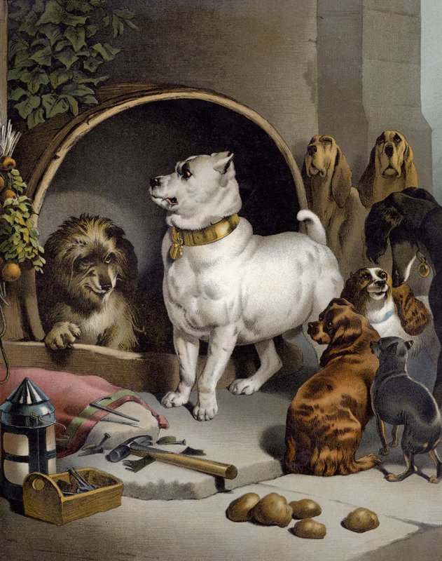 Aleksanteri ja Diogenes tekijältä Edwin after Landseer