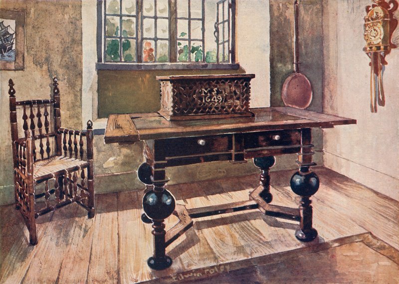 Early Virginia Colonists Parlor tekijältä Edwin John Foley