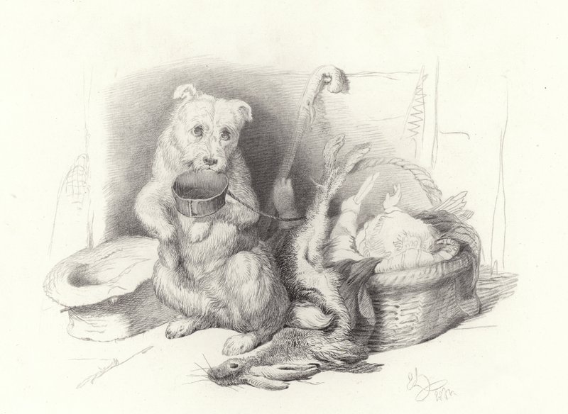 Kerjäläinen tekijältä Edwin Landseer