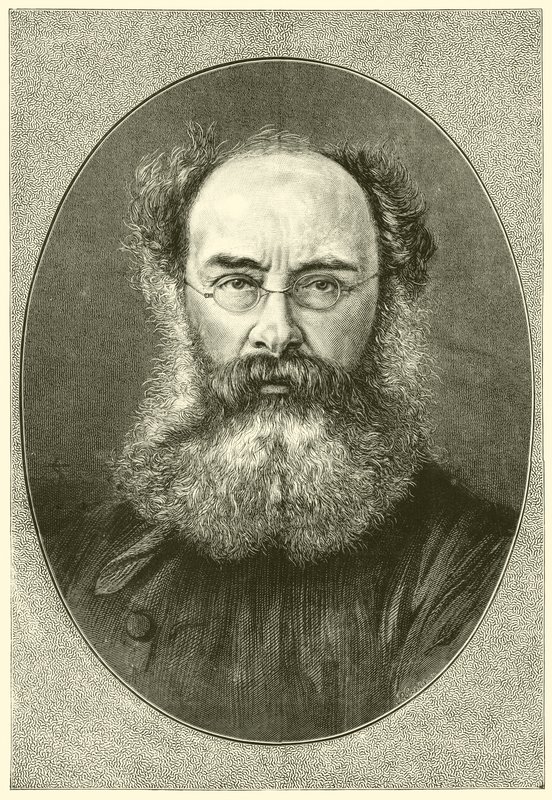 Anthony Trollopen muotokuva tekijältä Elliott und Fry Studio