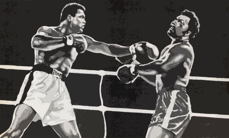 Muhammad Ali kukisti George Foremanin tekijältä English School