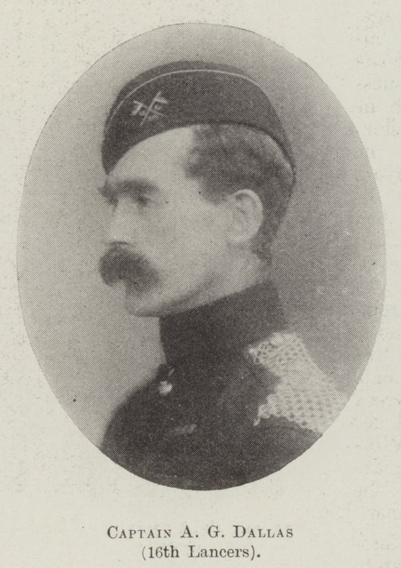 Kapteeni A G Dallas, 16th Lancers tekijältä English Photographer