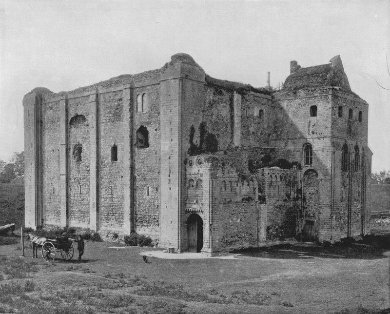 Castle Rising (m/w kuva) tekijältä English Photographer