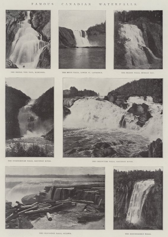 Kuuluisat Kanadan vesiputoukset tekijältä English Photographer