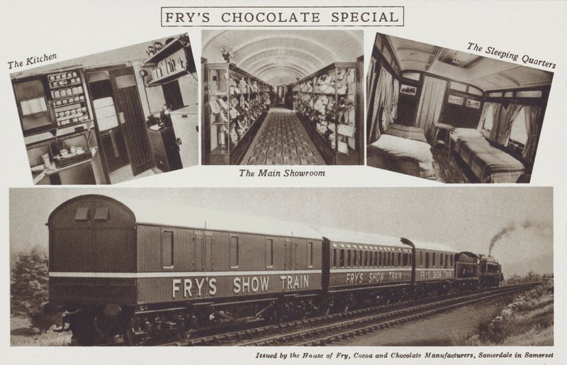 Frys Chocolate Special Train (m/w kuva) tekijältä English Photographer