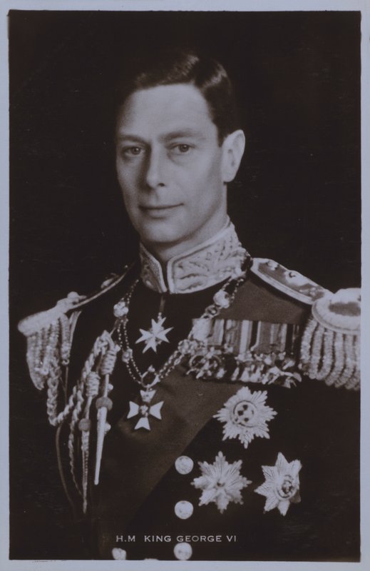 HM King George VI (m/w kuva) tekijältä English Photographer