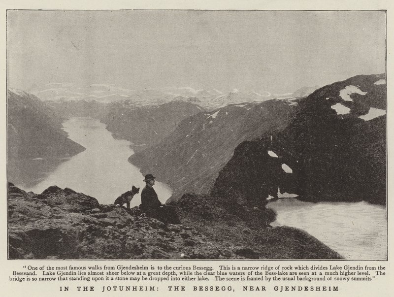 Jotunheimissa, Besseggissä, lähellä Gjendesheimia tekijältä English Photographer