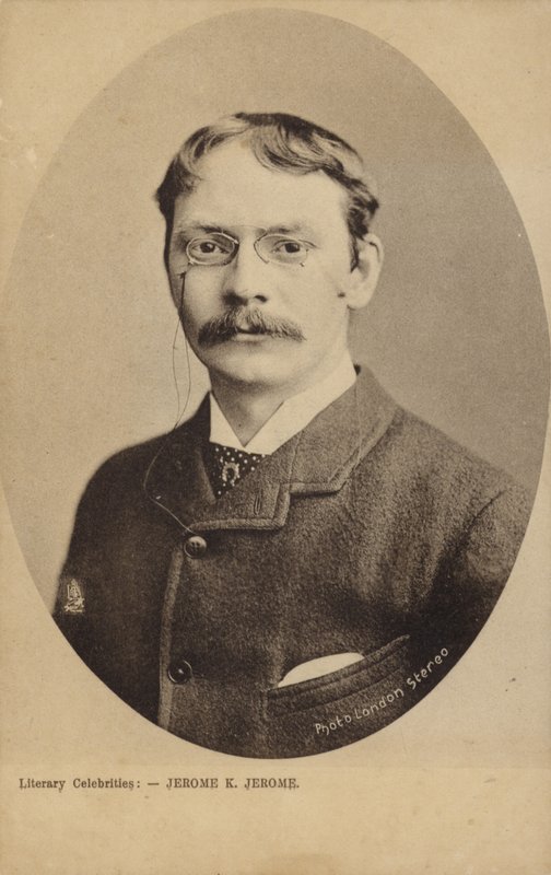 Jerome K Jerome (1859-1927), englantilainen kirjailija tekijältä English Photographer