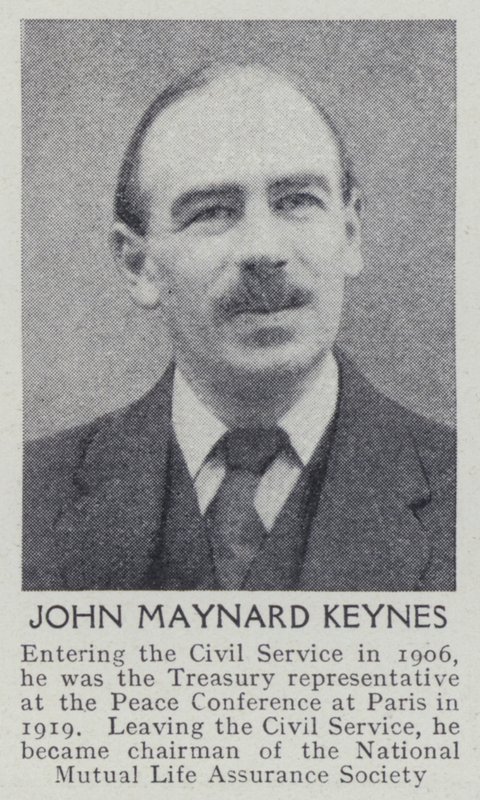 John Maynard Keynes (m/v kuva) tekijältä English Photographer
