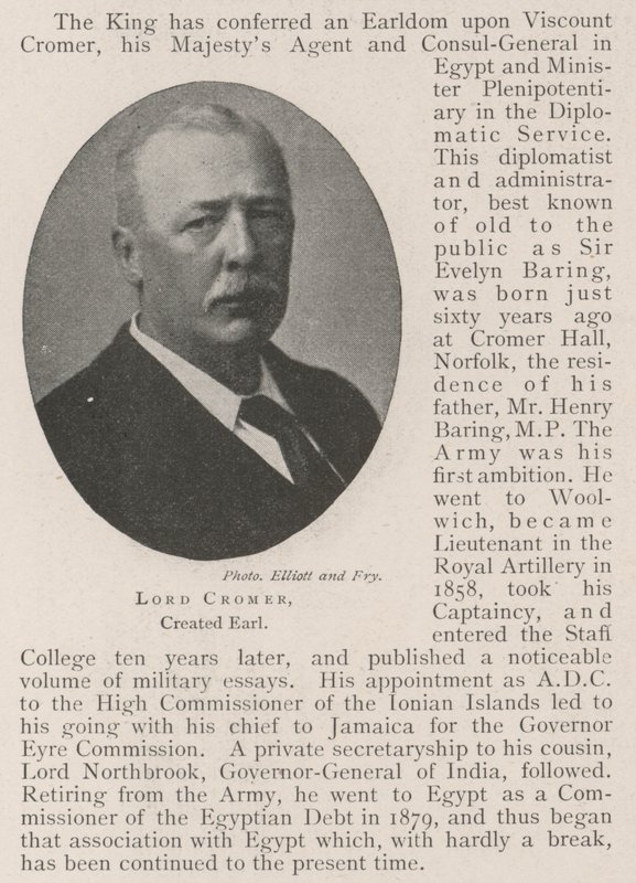 Lordi Cromer, luotu Earl tekijältä English Photographer