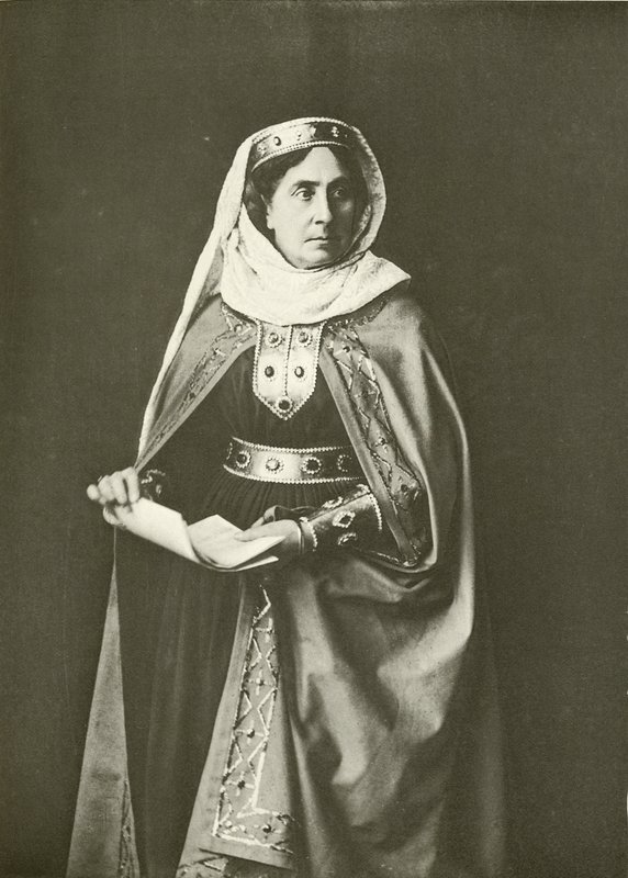 Madame Ristori hahmona Lady Macbeth (kaiverrus) tekijältä English Photographer