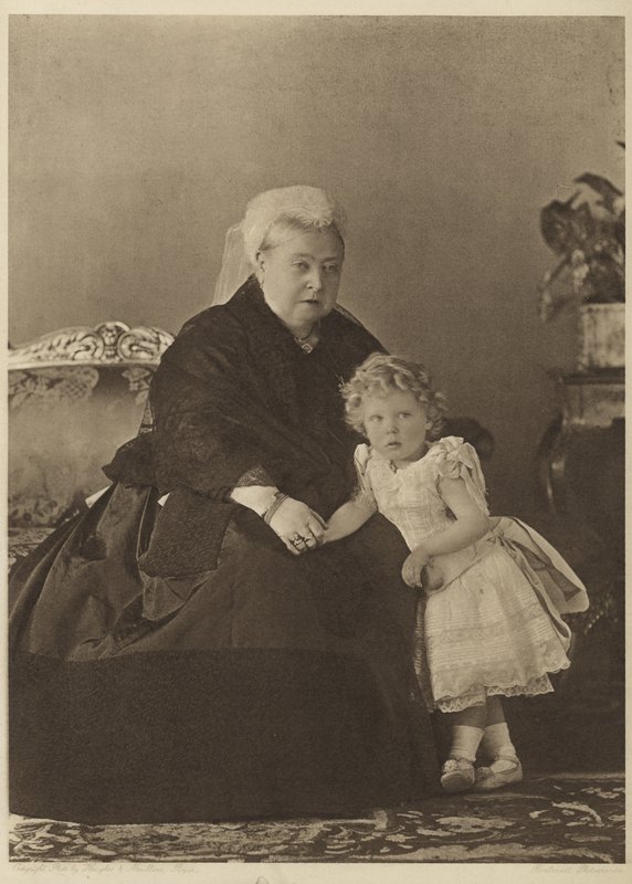 Kuningatar Victorian muotokuva tekijältä English Photographer
