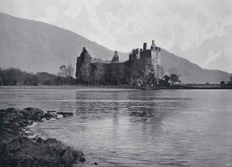 Skotlanti: Kilchurn Castle (m/w kuva) tekijältä English Photographer