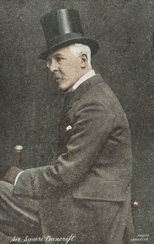 Sir Squire Bancroft (värikuva) tekijältä English Photographer
