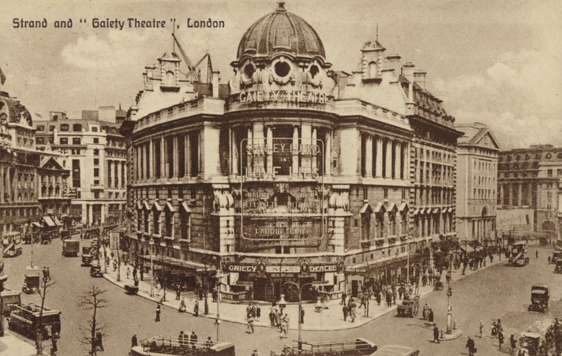 Strand ja Gaiety Theatre, Lontoo tekijältä English Photographer