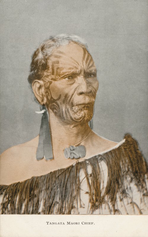 Tangata Maori Chief (kuva) tekijältä English Photographer