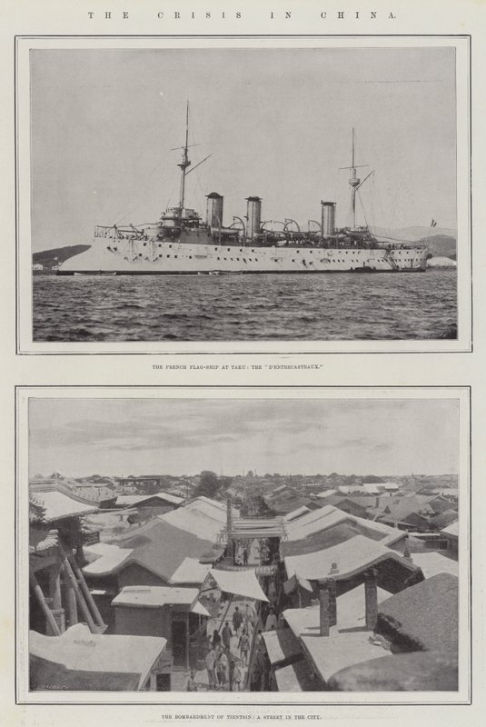 Kiinan kriisi, 1900 tekijältä English Photographer