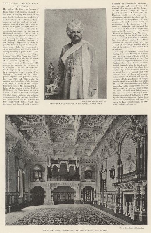 Intialainen Durbar Hall Osbornessa tekijältä English Photographer