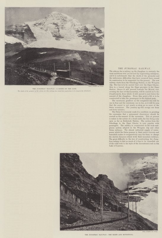 Jungfraun rautatie tekijältä English Photographer