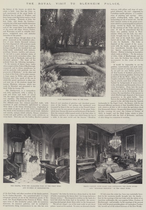 Kuninkaallinen vierailu Blenheimin palatsissa tekijältä English Photographer