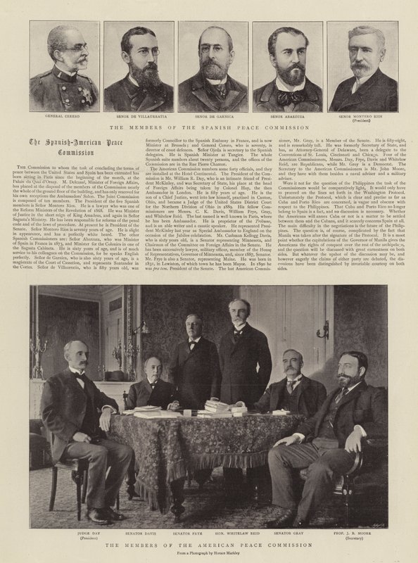 Espanjalais-amerikkalainen rauhankomissio tekijältä English Photographer