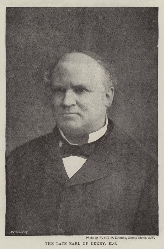 Edesmennyt Earl of Derby, KG tekijältä English Photographer