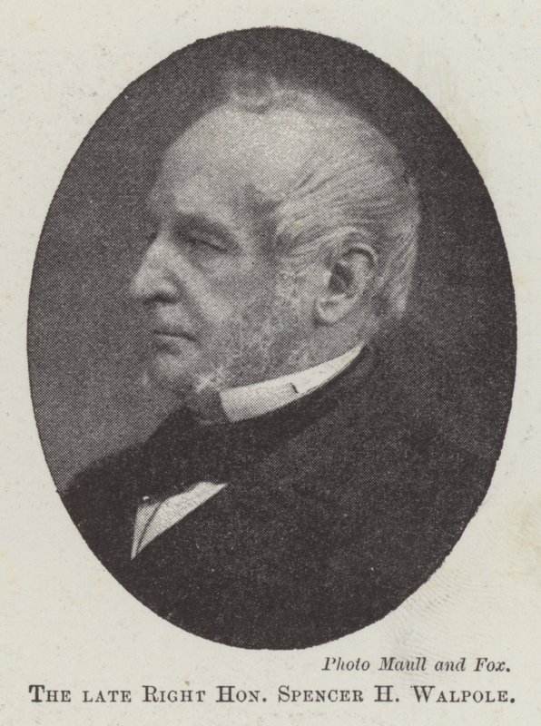 Edesmennyt Right Honorable Spencer H Walpole tekijältä English Photographer
