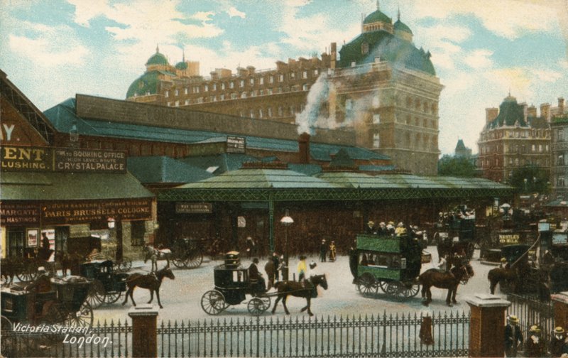 Victorian asema, Lontoo tekijältä English Photographer