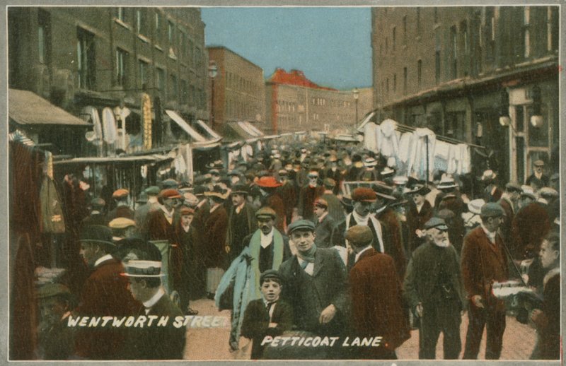 Wentworth Street, Petticoat Lane, Lontoo tekijältä English Photographer