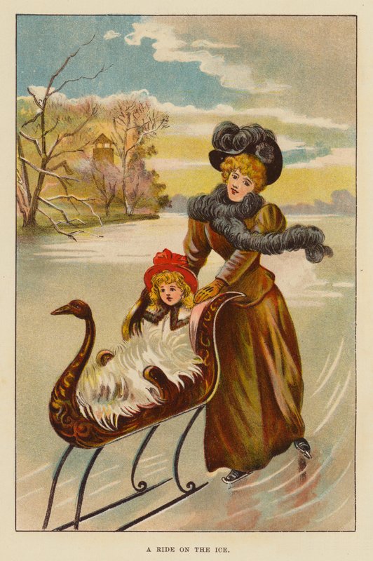 A Ride on the Ice (väri litho) tekijältä English School