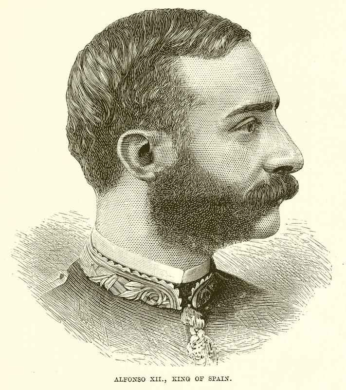 Alfonso XII, Espanjan kuningas tekijältä English School