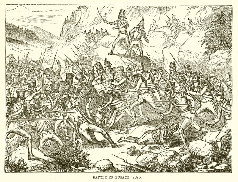 Busacon taistelu, 1810 tekijältä English School